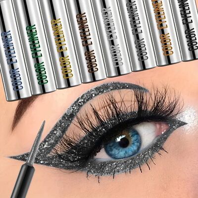 Extra Slim Liquid Eyeliner Pen - Waterproof, Sweatproof, Not