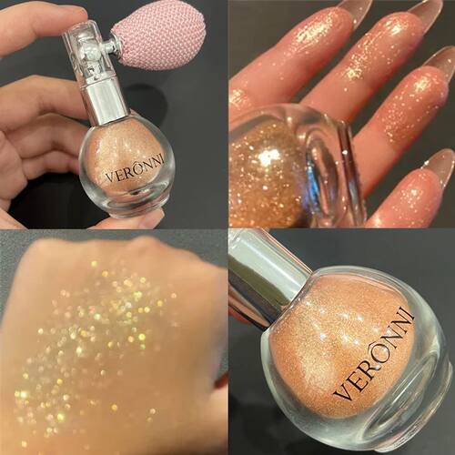Highlighter Powder Spray Longwear sparkle fairy powder High