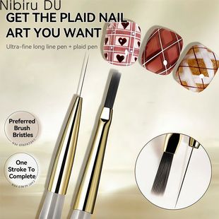 Brush Tip Painting Professional Carving Art Drawing Dot Nail