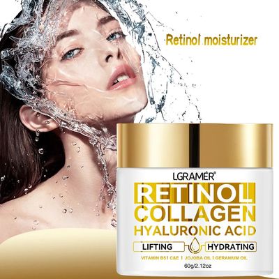 Retinol Face Cream Moisturizing Wrinkle Remover Collagen Hya