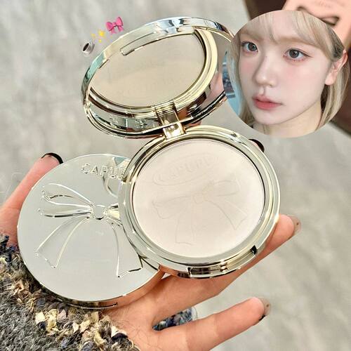 Matte White Face Pressed Powder 24 Hours Oil Control Clear N