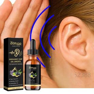 30ml Ear Oil Drops Clean Earwax Relieve Tinnitus Ear Back De