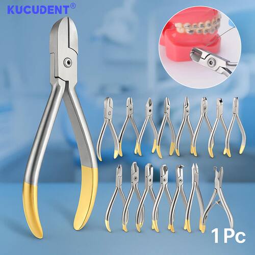 1Pc Dental Stainless Steel Orthodontic Pliers Set Distal End