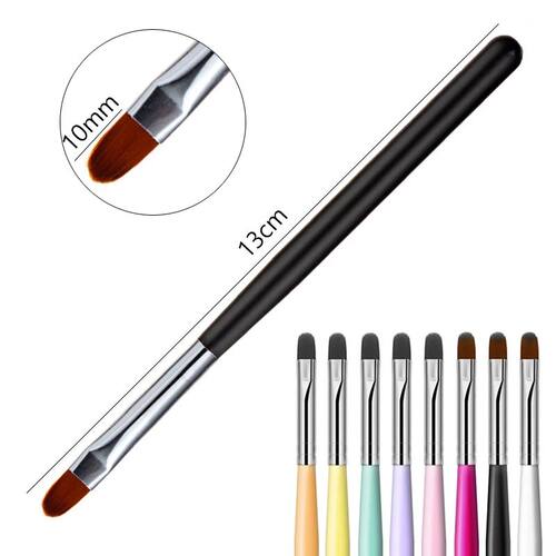 1-9PCS Nails Art Brush Pen 3D Tips Pattern Phototherapy Acry