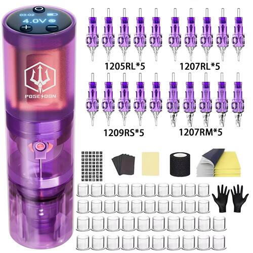 Tattoo Kit High Power Tattoo Pen Kit For Permanent Makeup Ta