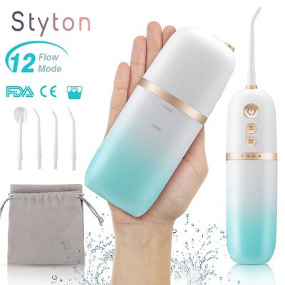 Styton Water Flosser for Teeth Portable IPX7 Waterproof Rech