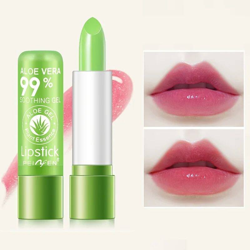 Thermochromic Lip Balm for Glossy, Nourished Lips Daily Lip