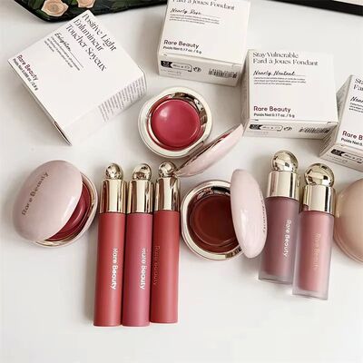 Rare Beauty Melting Cream Blush Makeup Matte Pearlescent Tex