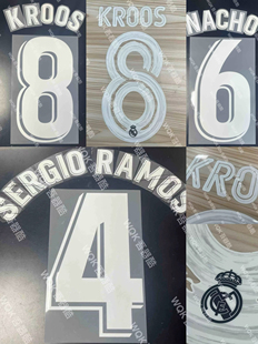 皇马2021赛季Humanrace菲董联名印字 克罗斯拉莫斯 限量Avery元年