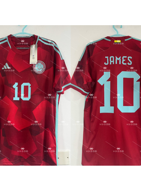 哥伦比亚队2223赛季客场球迷版 正品 全新吊牌HB9170 微瑕疵 J罗