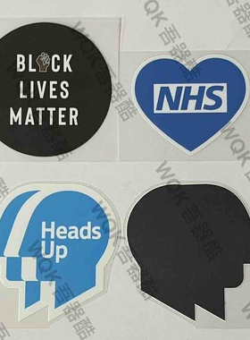 英超1920赛季headsup章 1920后半段各队通用BLM章NHS章 Avery正版