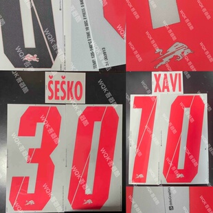 德甲莱比锡2425赛季主场印字 正品 谢什科 西蒙斯DekoGraphic元年