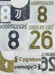 意甲尤文图斯2425赛季主场客场二客印字 多选 黑金Stilscreen正版