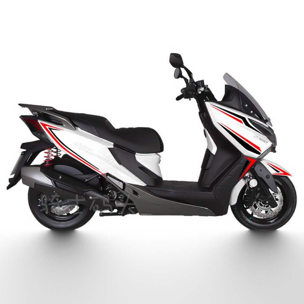 适用光阳摩托ct250 ct300全车线条贴纸改装防水防晒版画支持定制