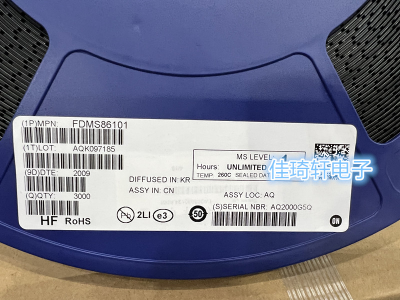 场效应管 FDMS86101 FDMS86101A MOS 场效应管 N沟道 100V 12.4A