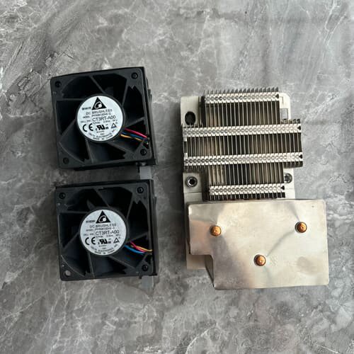议价戴尔R740高性能散热器风扇套件，CPU2套件升级，2个普通