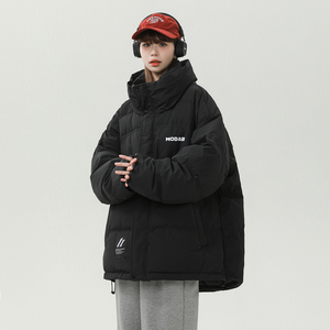 2024年冬季中性风个性立领印花白鸭绒羽绒服XZ416-YR2003-P258图片