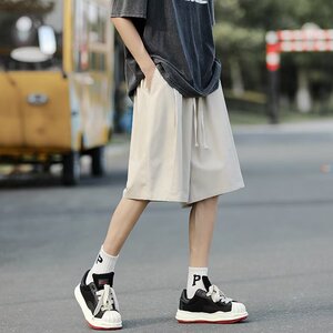 2024年夏季新款日系冰丝斜纹五分裤XZ415-DK26-P28图片