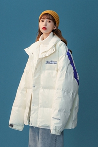 2024年冬季立领加厚大印花白鸭绒羽绒服外套XZ415-R07-P198图片