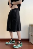 2024年夏季新款纯棉针织五分裤休闲裤XZ415-DK9015-P45，男装休闲裤，星座416