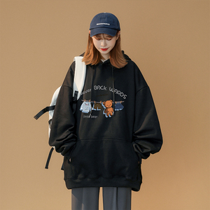 2024年春季新款印花连帽卫衣XZ416-WY05-P40图片