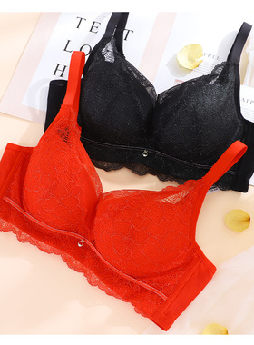 依曼丽记忆钢圈 收副乳聚拢防下垂上托调整文胸YK19611/YK19610