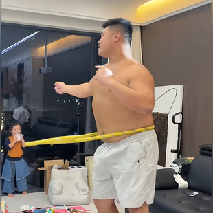 呼啦圈瘦肚子神器软弹簧可拆卸家用减肥燃脂收腹健身美腰