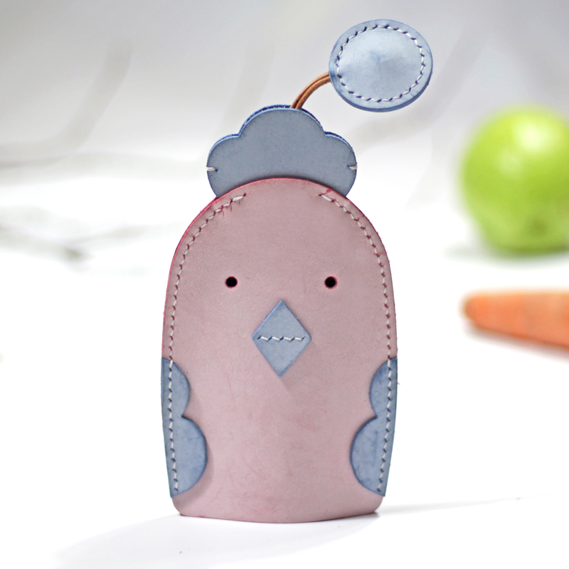 钥匙包大容量女韩国车用抽拉式