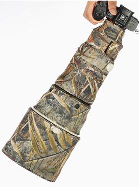 适用于SONY索尼FE400mmF2.8 GMOSS长焦镜头迷彩炮衣防水保护套428