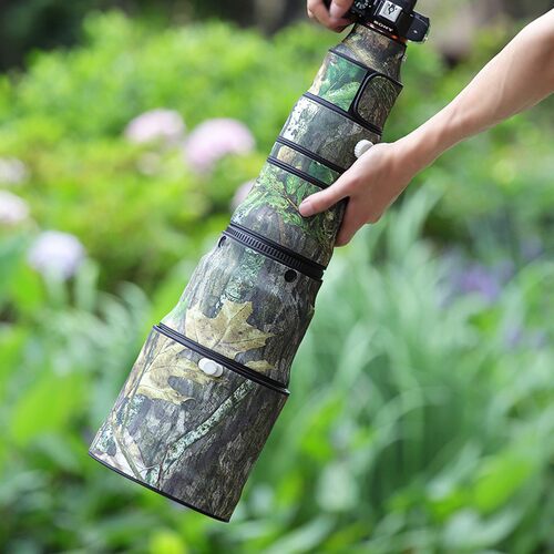 SONY索尼FE600mmF4镜头迷彩炮衣