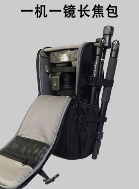 适用富士500F5.6长焦镜头包GFX微单相机 适马556户外轻双肩摄影包