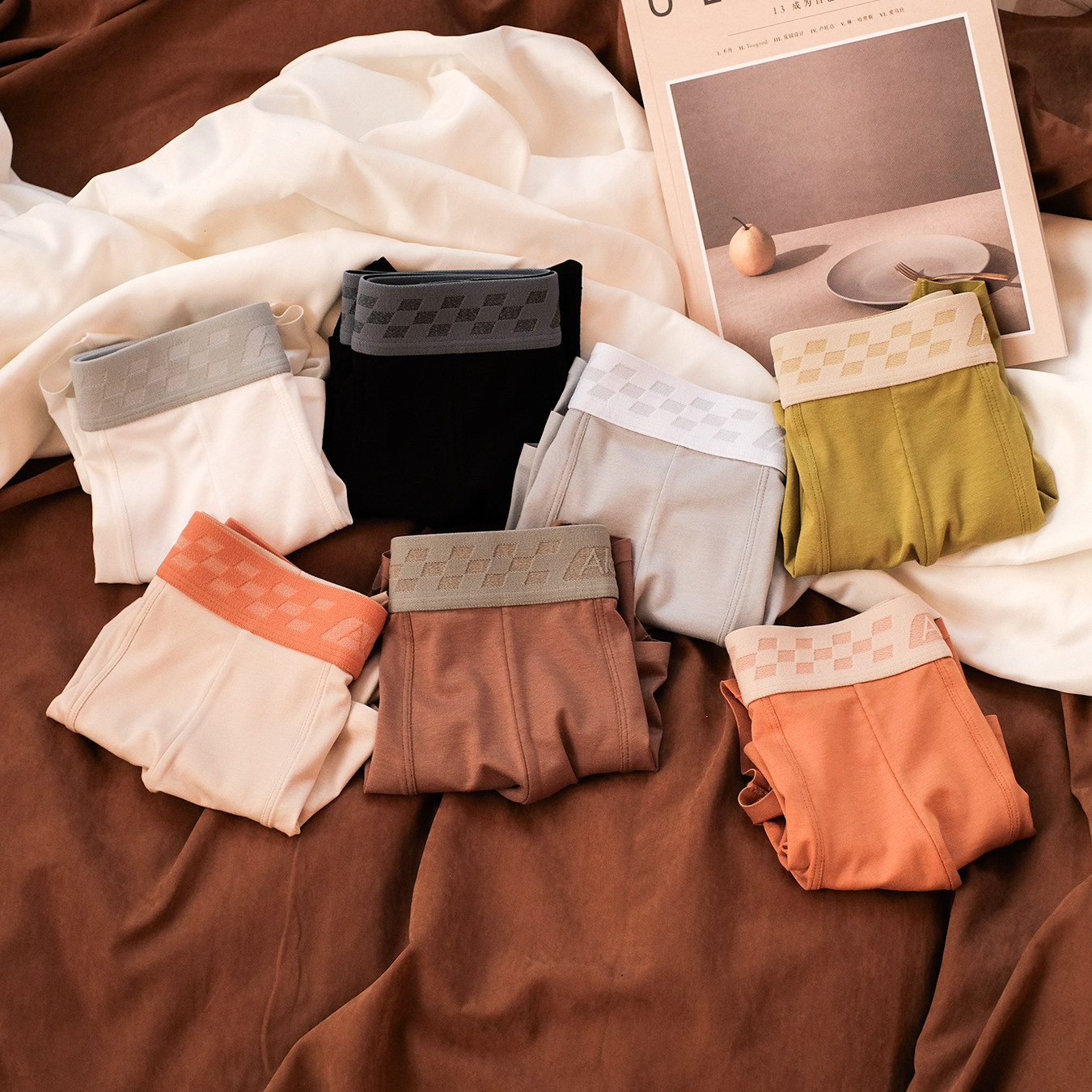 高档男士内裤莫代尔棉抗菌平角裤男生透气四角裤运动健身短裤男款,女士内衣/男士内衣/家居服,男平角内裤,淘宝优惠券,粉丝福利购,淘宝优惠卷