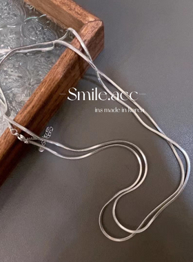 韩版款蛇骨链裸链简约长项链女ins时尚气质百搭高级感新款毛衣链