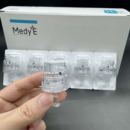新MedyE美黛尔硅胶九针可调节长短带刻度3G超细功痛感低好用不漏