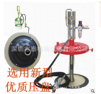 气动黄油加注器高压锂基脂注油器机20-30L小桶使用油脂加油机润
