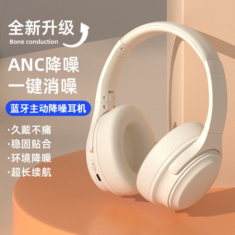 头戴式蓝牙耳机无线降噪音质复古高颜值插卡收音机手机电脑通用