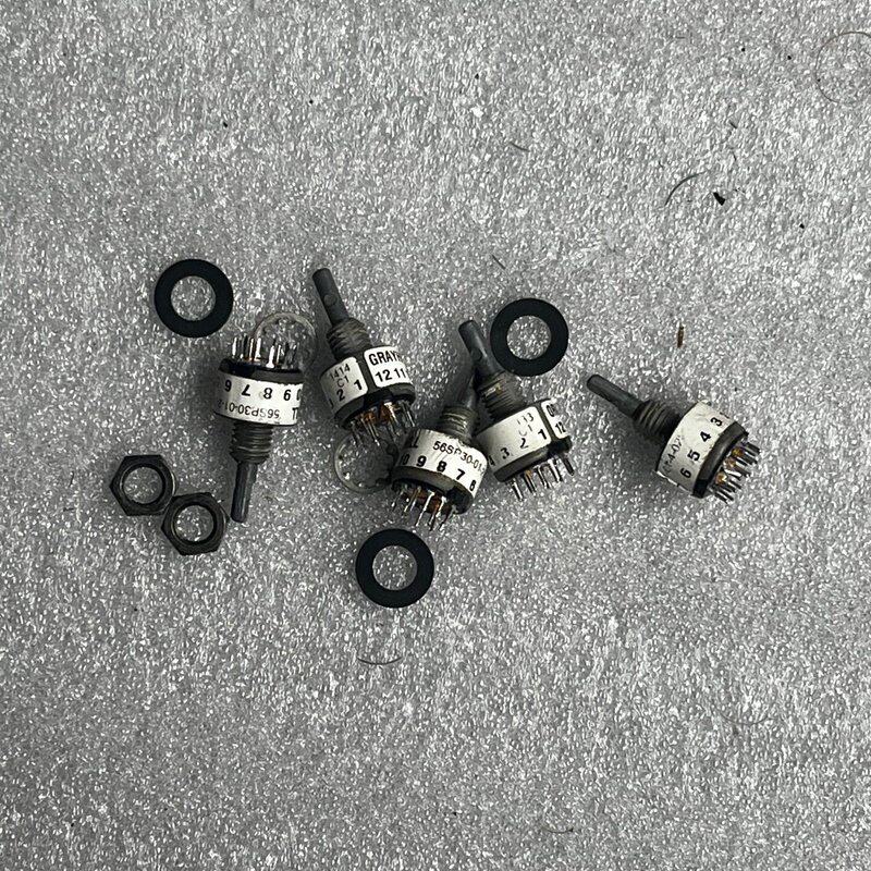 grayhill 进口镀金脚波段开关56Sp30-01-2---议价商品