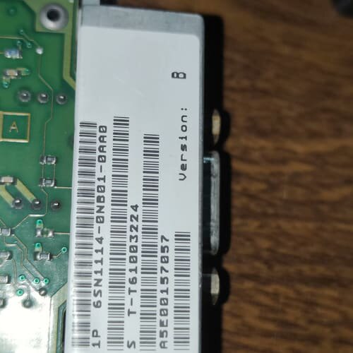 西门子DP通讯卡6SN1114-0NB01-0AA0,原装拆--议价商品