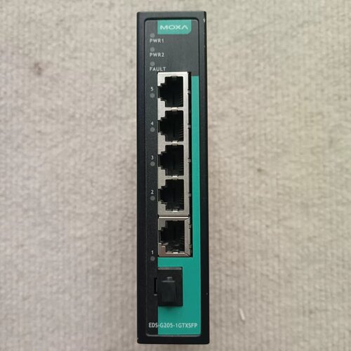 MOXA交换机 EDS-G205-1GTXSFP五口千兆工业--议价商品