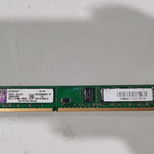 金士顿DDR3 4G内存条，型号KVR1333D3N9/4G--议价商品