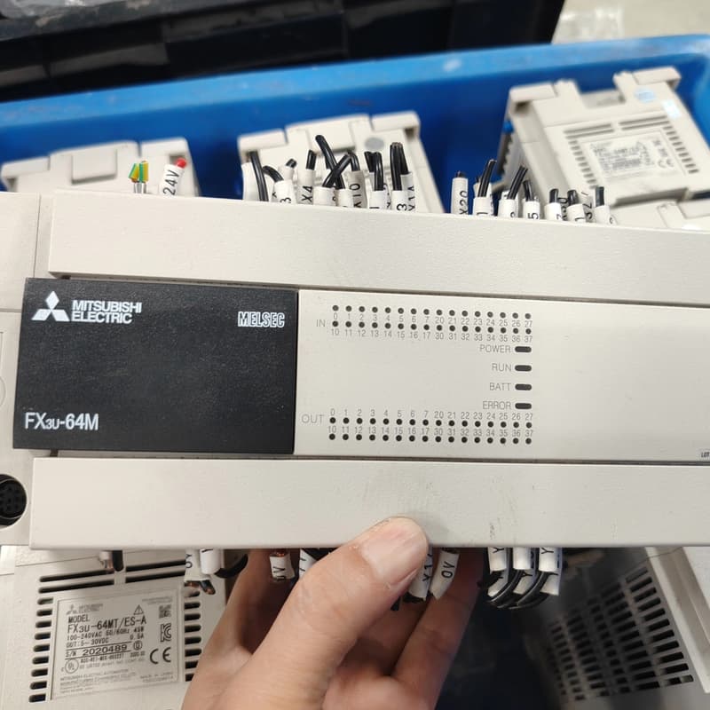 三菱FX3U-64MT国产PLC，二手拆机，成色漂亮，功能包--议价商品