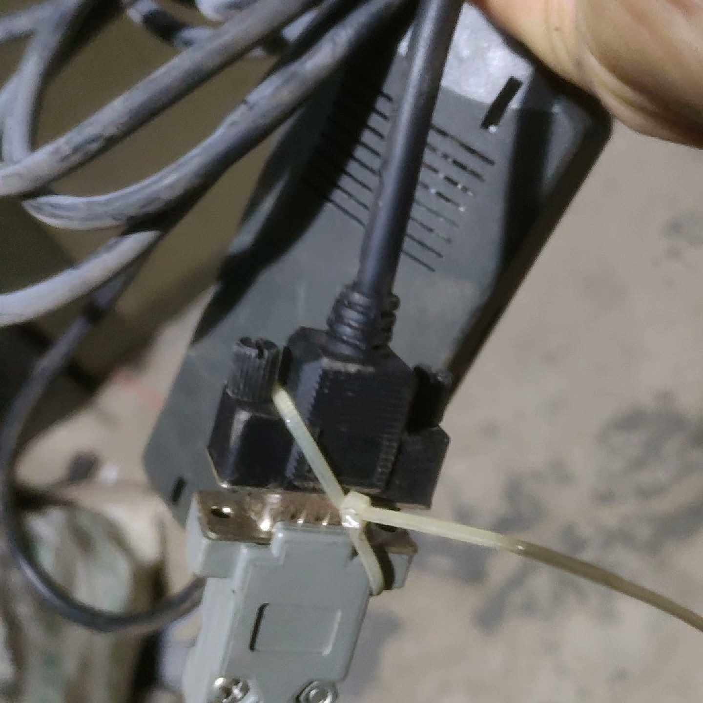 议价--SIEMENS/西门子编程电缆,一头剪线,功能正常,二手物品