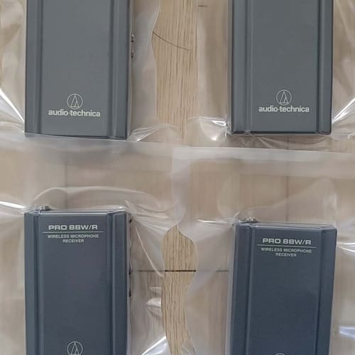 铁三角 Audio-Technica 无线麦克风系统 领夹式--议价商品