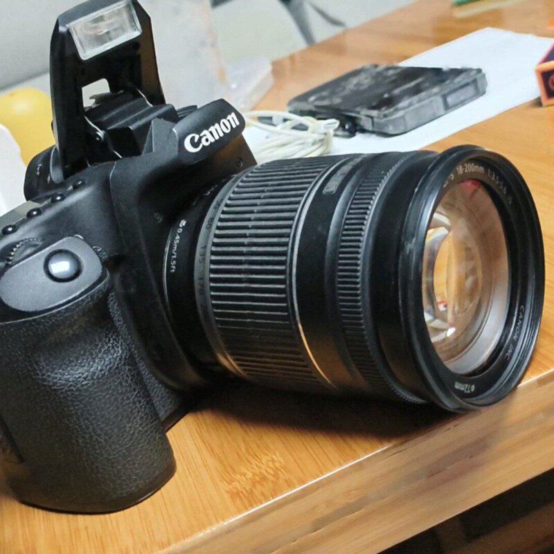 佳能50D单反套机,带EFS18-200mm镜头相机(镜头里--议价商品
