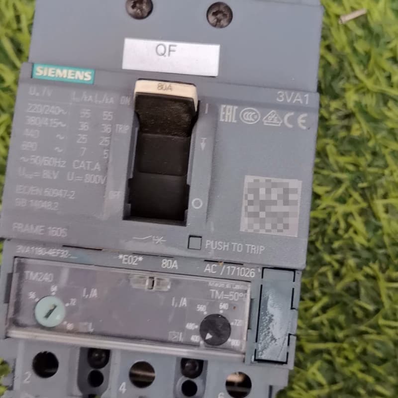 西门子3VA1160-4EF32-0AA0塑壳断路器,3P,--议价商品