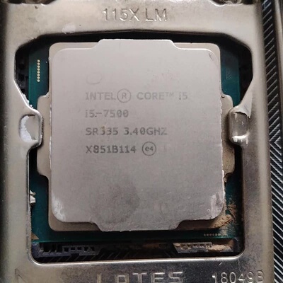 英特尔i3-9100F CPU，1个，i5-7500， 2--议价商品