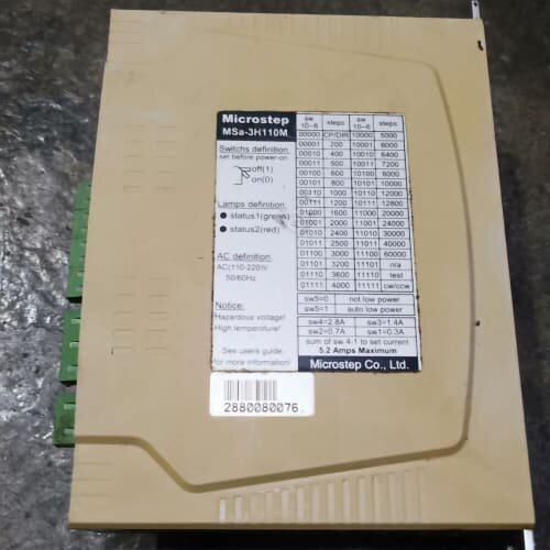 MSa-3H110M拆机斯达特步进驱动器--议价商品