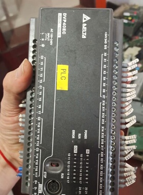 台达DVP40EC00R3（v8.22)，功能包好成色还可以--议价商品