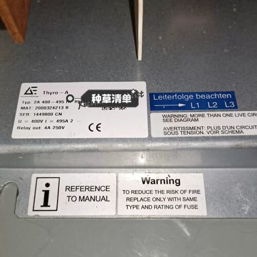 Thyro-A德国AEG 半导体功率调整器电源调功器--议价商品