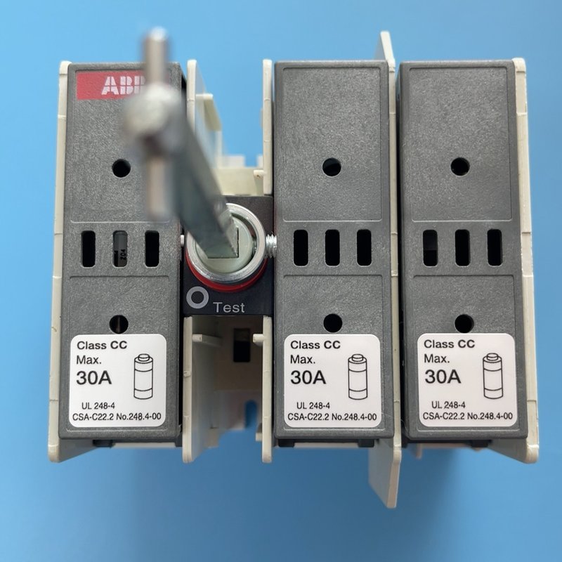 ABB OS 30FACC12 隔离开关熔断器,600VAC--议价商品